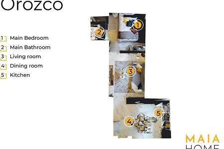 Orozco Maiahome-Polanco 1Br Close To Antara Mexico Extérieur photo