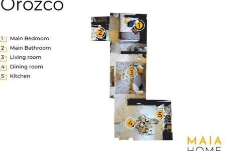 Orozco Maiahome-Polanco 1Br Close To Antara Mexico Extérieur photo